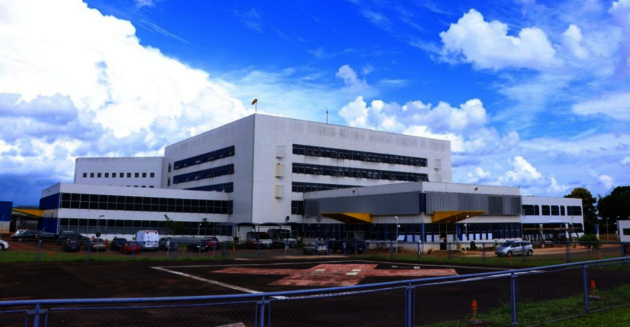 Hospital Universitário fica na região de Uvaranas, em Ponta Grossa