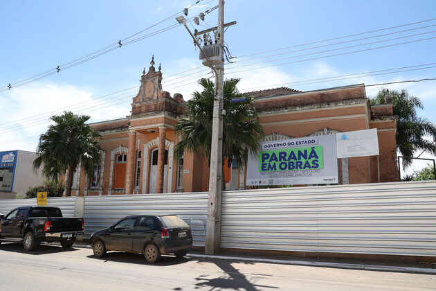 A cidade de Ipiranga está em processo de restauração do seu edifício mais antigo
