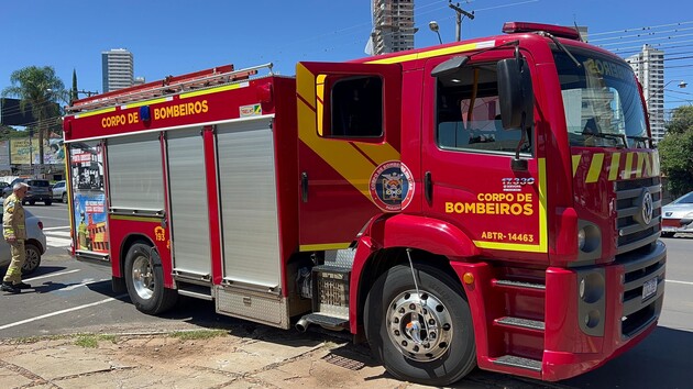 O Corpo de Bombeiros foi acionado para prestar atendimento