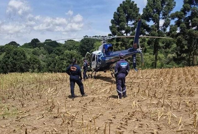 Quando os socorristas chegaram no local o homem, de 51 anos, já estava em óbito