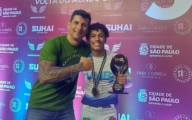 Kauê Capoeira entrou para o time de galáticos da maior competição de capoeira do mundo