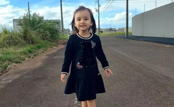 Lara Akemy de Araújo tinha apenas dois anos