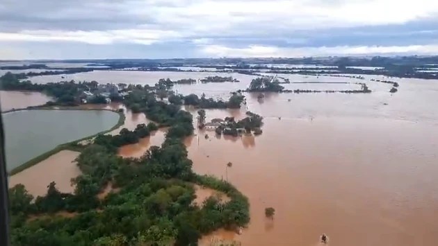 Rio Grande do Sul é atingido por fortes chuvas desde o início da semana
