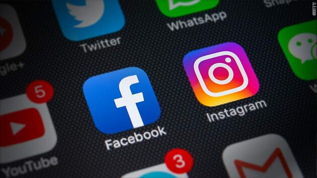 As redes sociais Facebook e Instagram estão apresentando instabilidade nesta terça-feira (5)