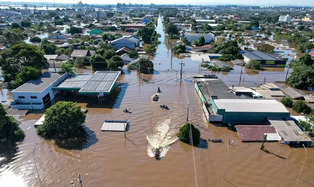As chuvas, que provocaram inundações na maior parte do estado, já afetaram 1.178.226 gaúchos de alguma forma