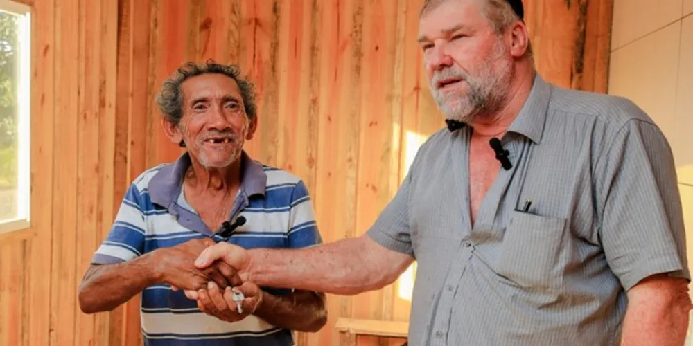 A seleção das famílias é feita por meio de critérios técnicos e sociais