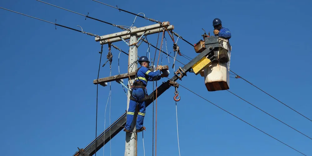 Até o momento, a Copel construiu, nos municípios dos Campos Gerais, 1.961 km de redes rurais trifaseadas
