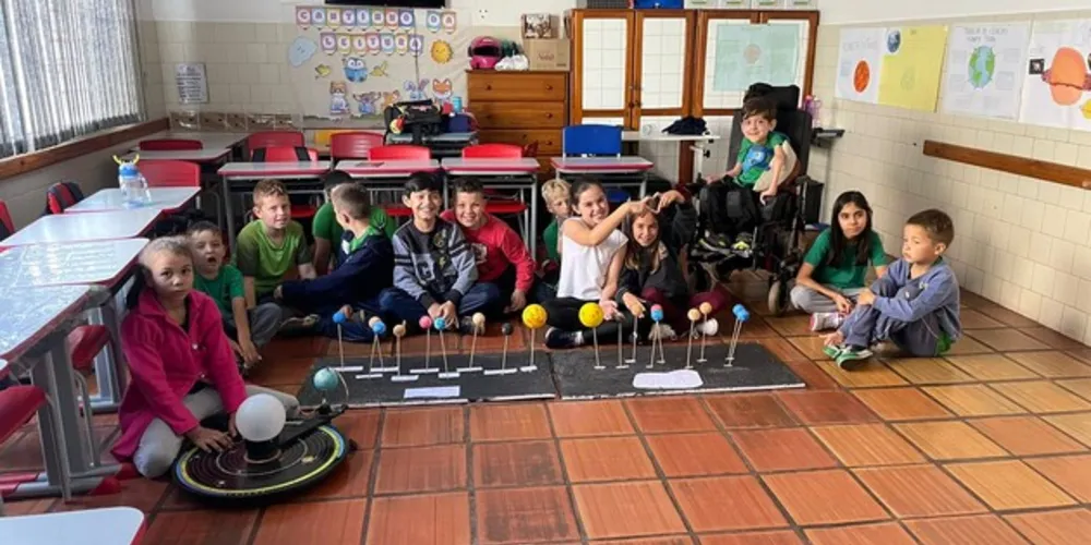 Estudantes puderam mostrar aos colegas os ótimos trabalhos feitos