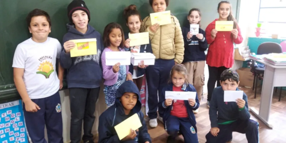 Estudantes se engajaram na proposta e no reconhecimento