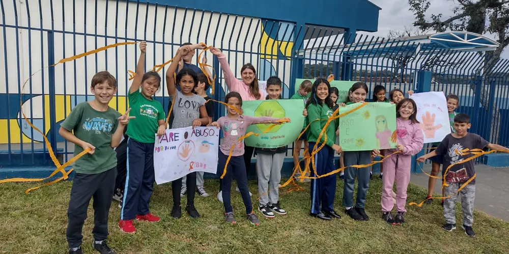 Educandos foram protagonistas da ampla e importante campanha