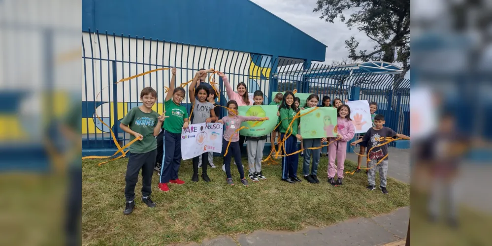 Educandos foram protagonistas da ampla e importante campanha