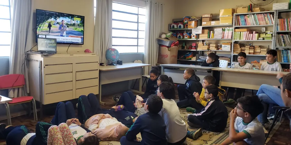 Produção levou conteúdo de grande valia aos estudantes
