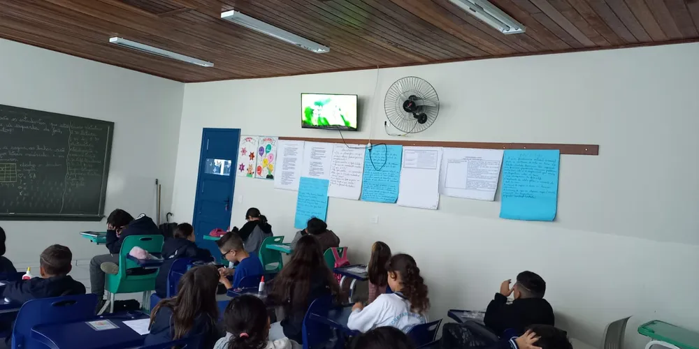 Educandos puderam refletir sobre importantes questões ambientais