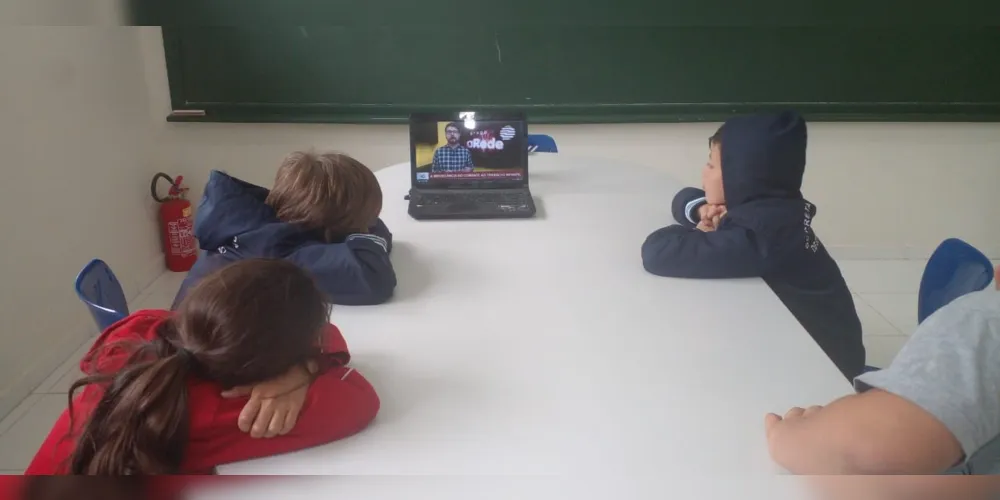 Aula do projeto auxiliou no entendimento de questões voltadas à temática