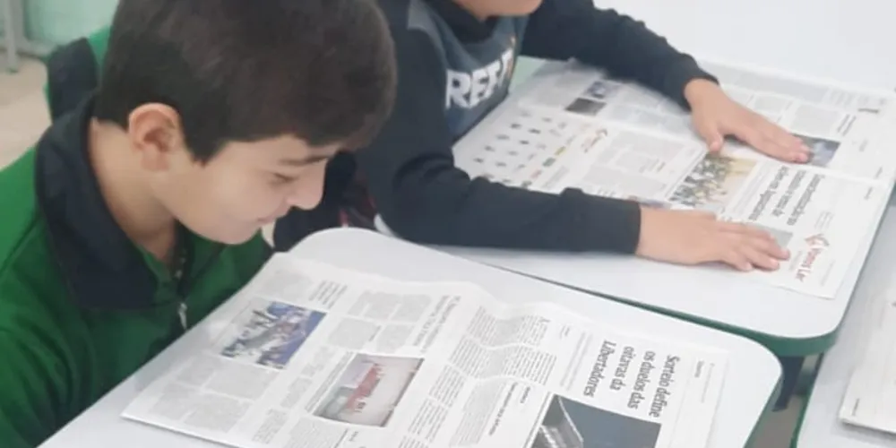 Impresso é um dos recursos utilizados na rede municipal de ensino