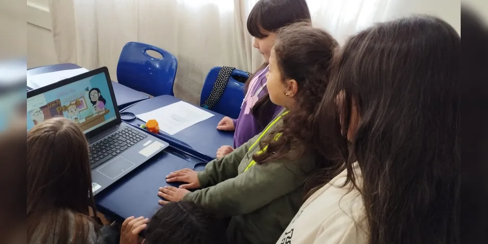 Tecnologia foi um dos pontos altos do trabalho em sala de aula