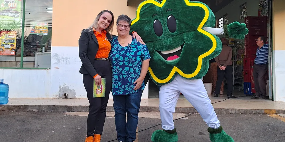 Sandra Mara Clausen foi uma das ganhadoras do quarto prêmio, de R$ 150 mil