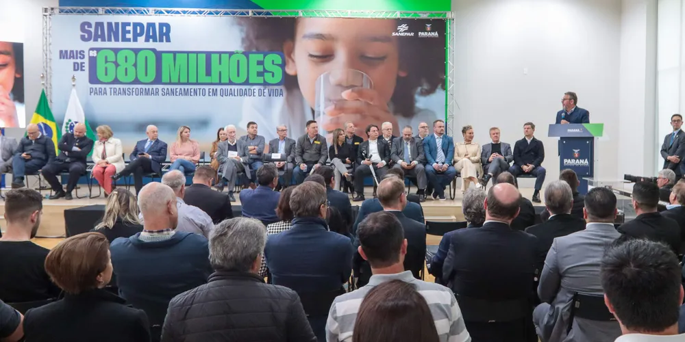 Em todo o estado do Paraná, a Sanepar ainda investirá R$ 4,7 milhões no programa Sanepar Rural