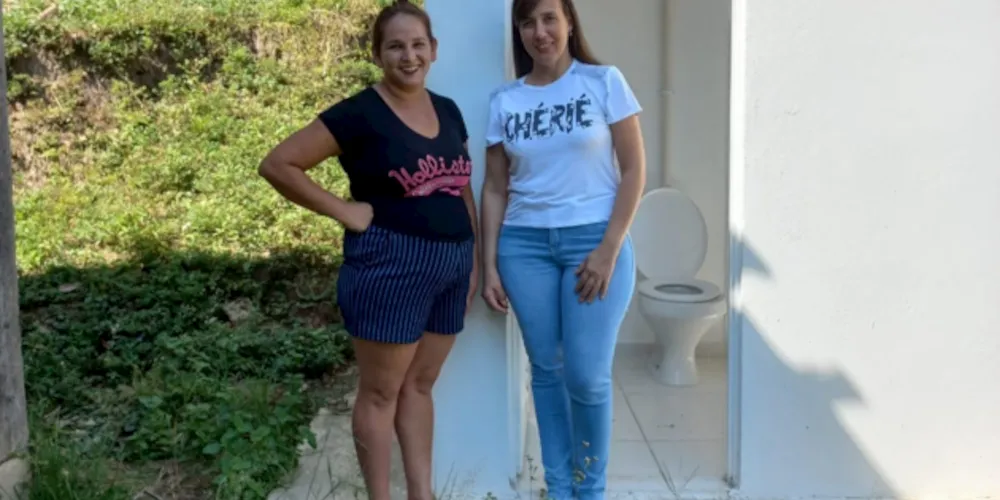 Obra levou banheiros para 10 residências da região rural da cidade