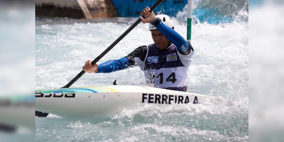 Allan é destaque da canoagem slalom sub23