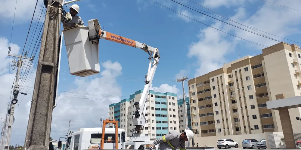Os oito municípios do Conder contam com mais de 21 mil pontos de iluminação pública