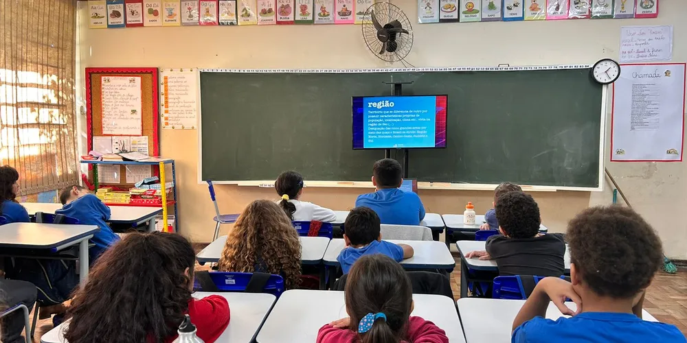 O conteúdo do Vamos Ler foi a base dos estudos da turma