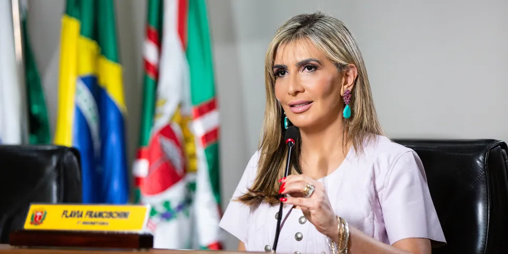 A palestra contará com a participação da deputada Flávia Francischini.