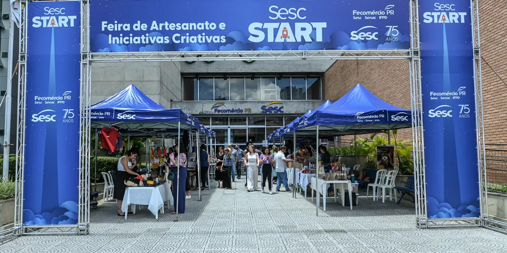 O Sesc START é uma incubadora de ideias composta por 13 módulos que incluem palestras, workshops e mentorias