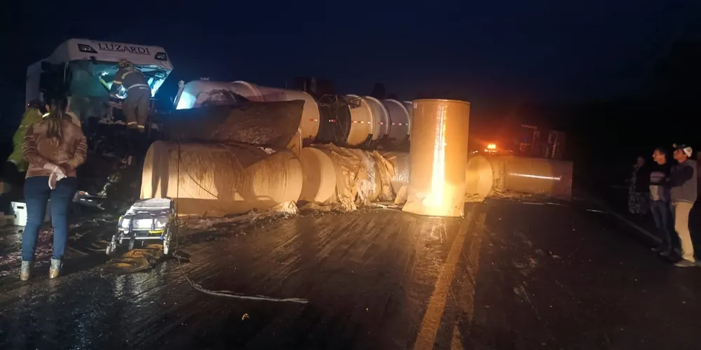 Acidente aconteceu no KM 195 da rodovia estadual