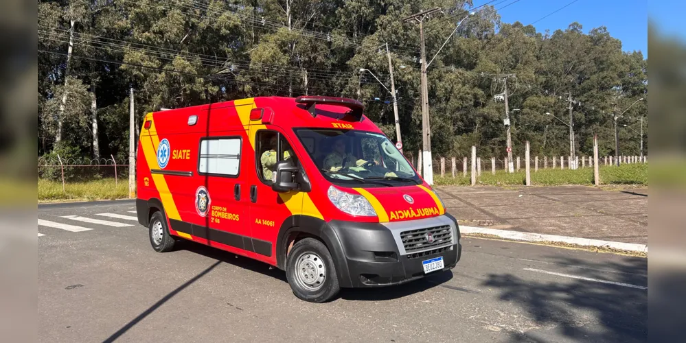 Corpo de Bombeiros (Siate) foi acionar para prestar os atendimentos necessários