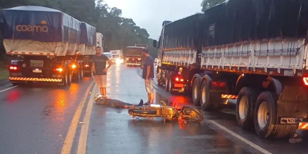 Acidente aconteceu no KM 236 da rodovia