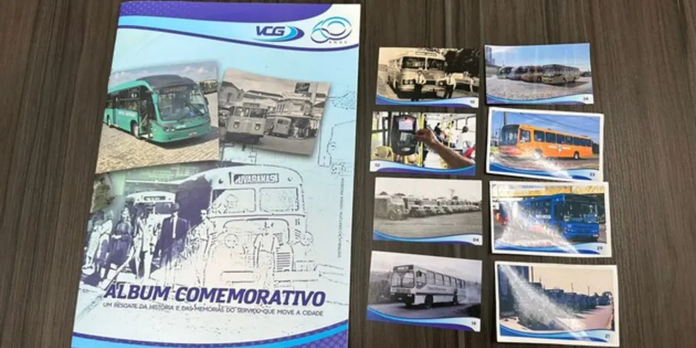 Álbum é composto por 58 figurinhas