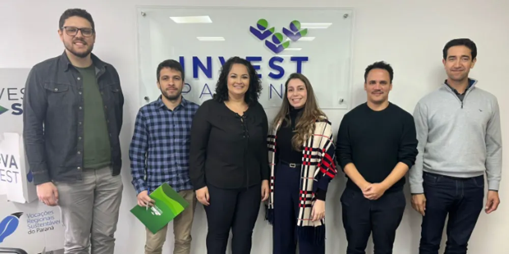 Representantes das duas instituições durante o encontro