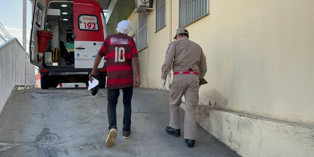 Homem foi levado para a UPA Santana