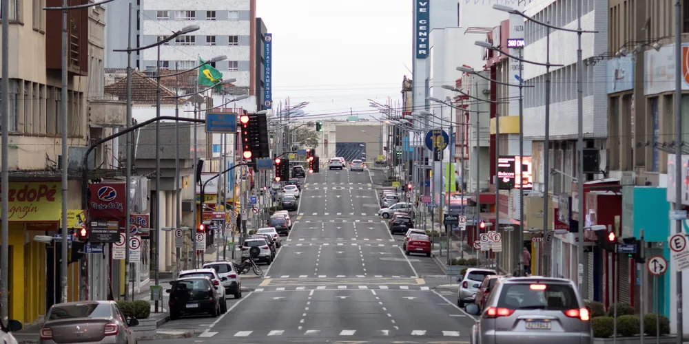 Estabelecimento comercial fica na avenida Vicente Machado