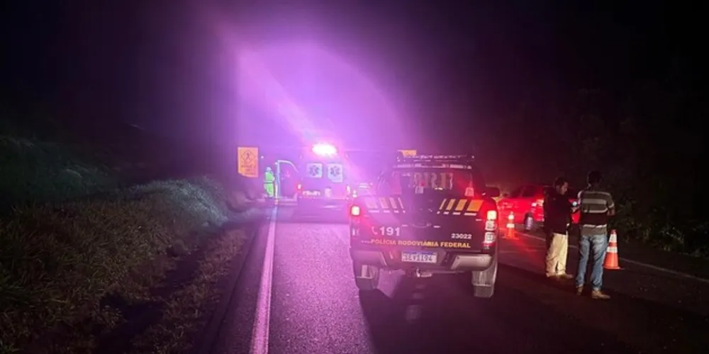 Equipes da polícia foram acionadas para a ocorrência