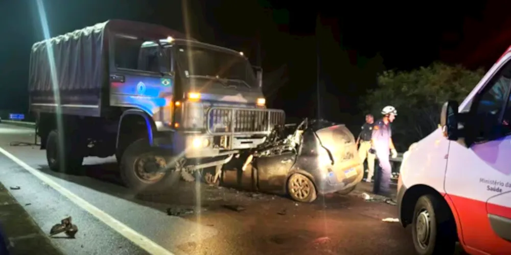Grave acidente aconteceu na BR-448, na última quarta-feira (8)