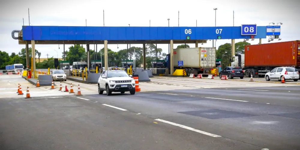 Concessões do novo pedágio já estão em operação em dois lotes