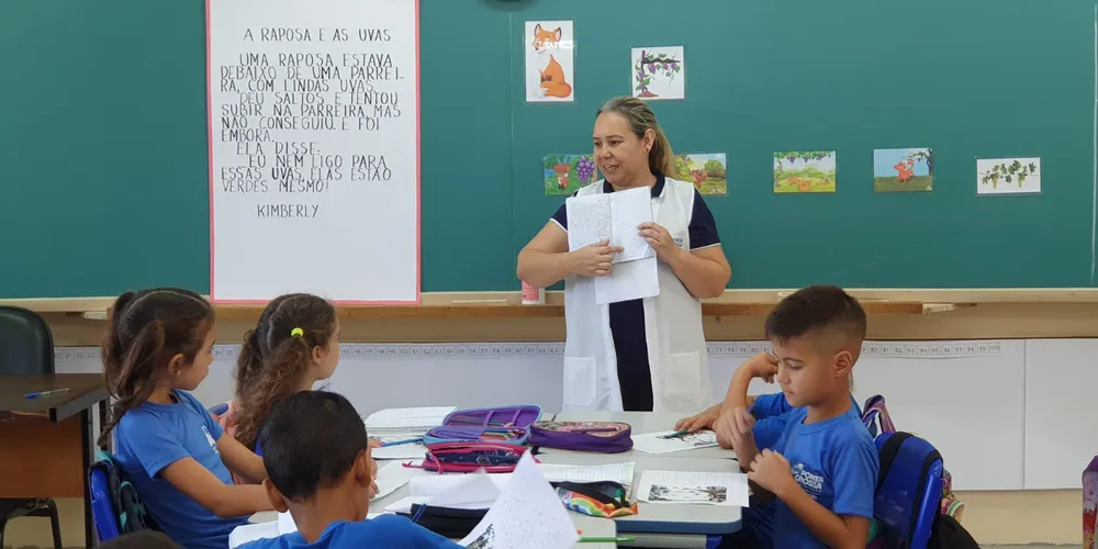 Professora da rede municipal de ensino de Ponta Grossa