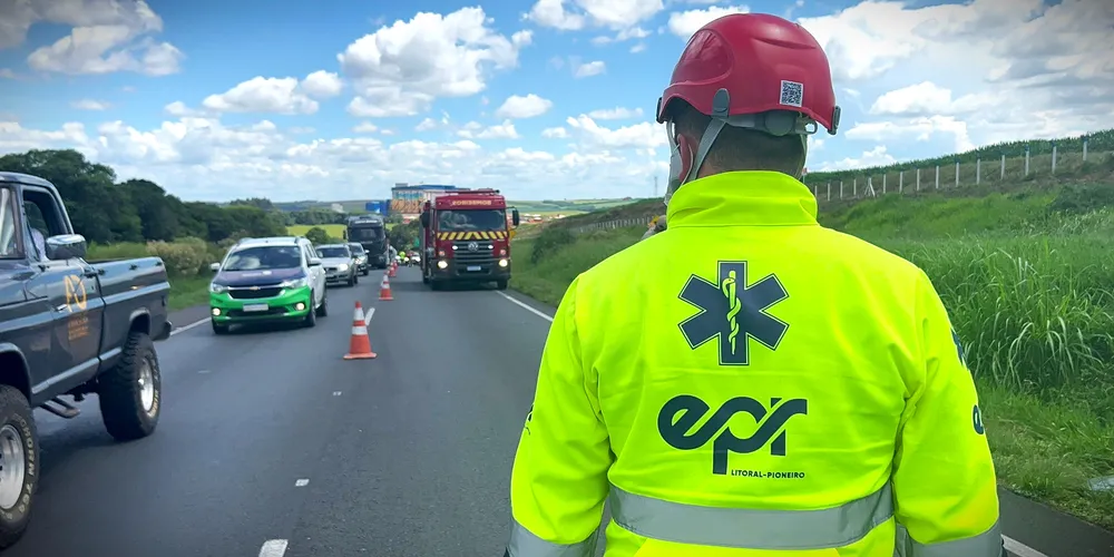 Equipes da EPR Litoral Pioneiro foram acionadas para a situação