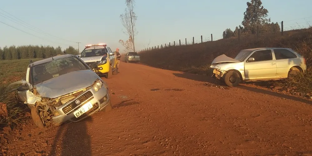 Acidente aconteceu nessa quinta-feira (04) em rodovia não pavimentada