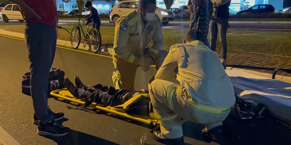 Equipe do Corpo de Bombeiros foi acionada para a ocorrência