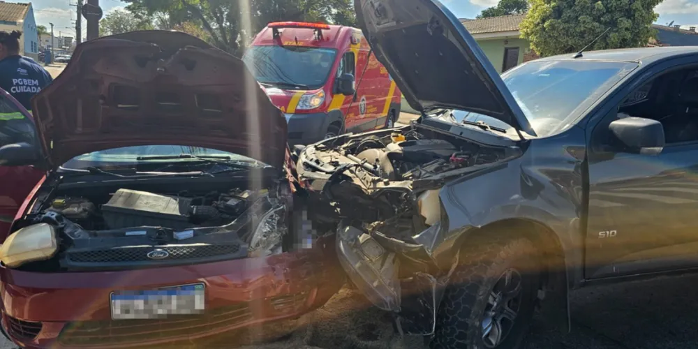 Acidente aconteceu na rua Franco Grilo, em Oficinas