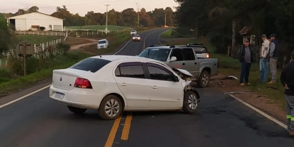 Polícia Rodoviária Estadual esteve no local