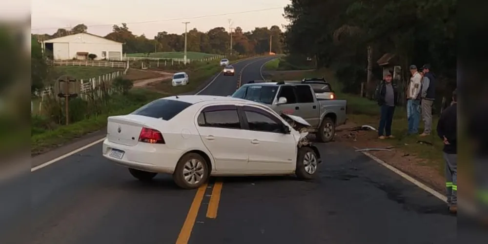 Polícia Rodoviária Estadual esteve no local