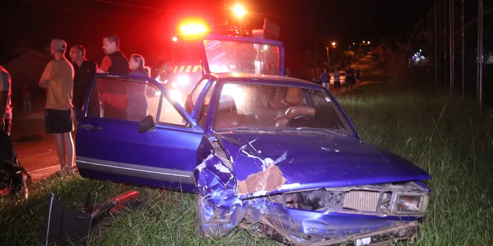 Acidente aconteceu em cruzamento na vila São Francisco