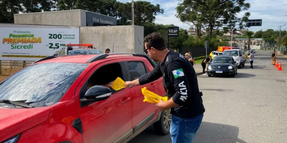 Atividade foi uma das ações alusivas ao Maio Amarelo