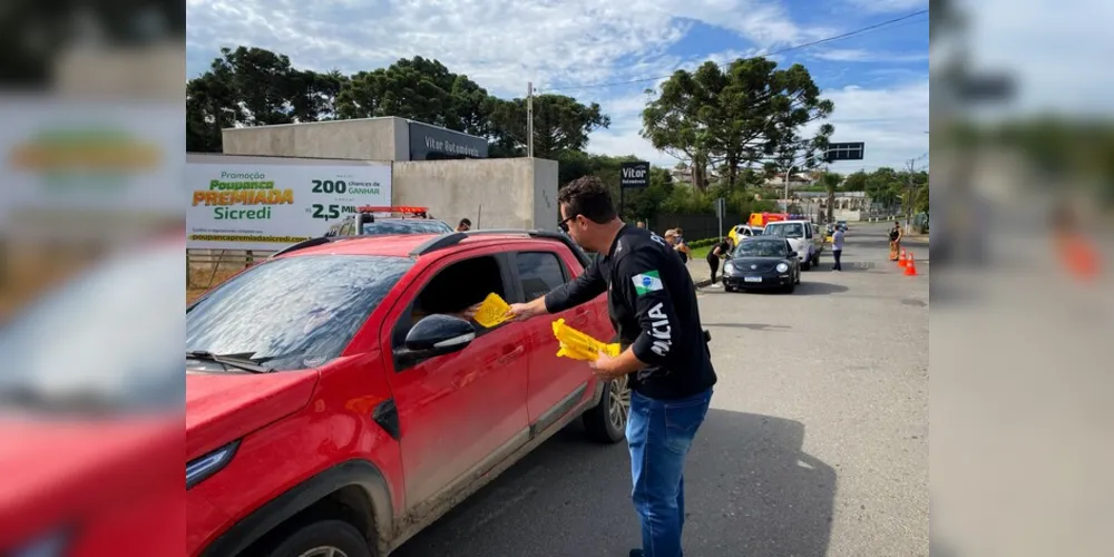 Atividade foi uma das ações alusivas ao Maio Amarelo