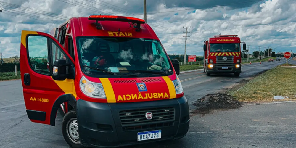 Equipe do Corpo de Bombeiros foi acionada para a ocorrência