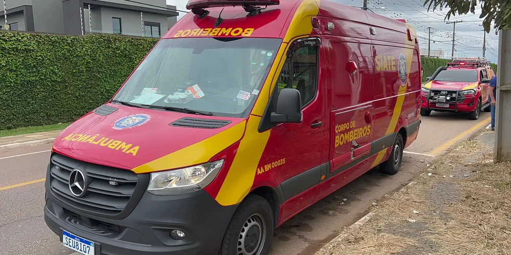 Corpo de Bombeiros prestou atendimento